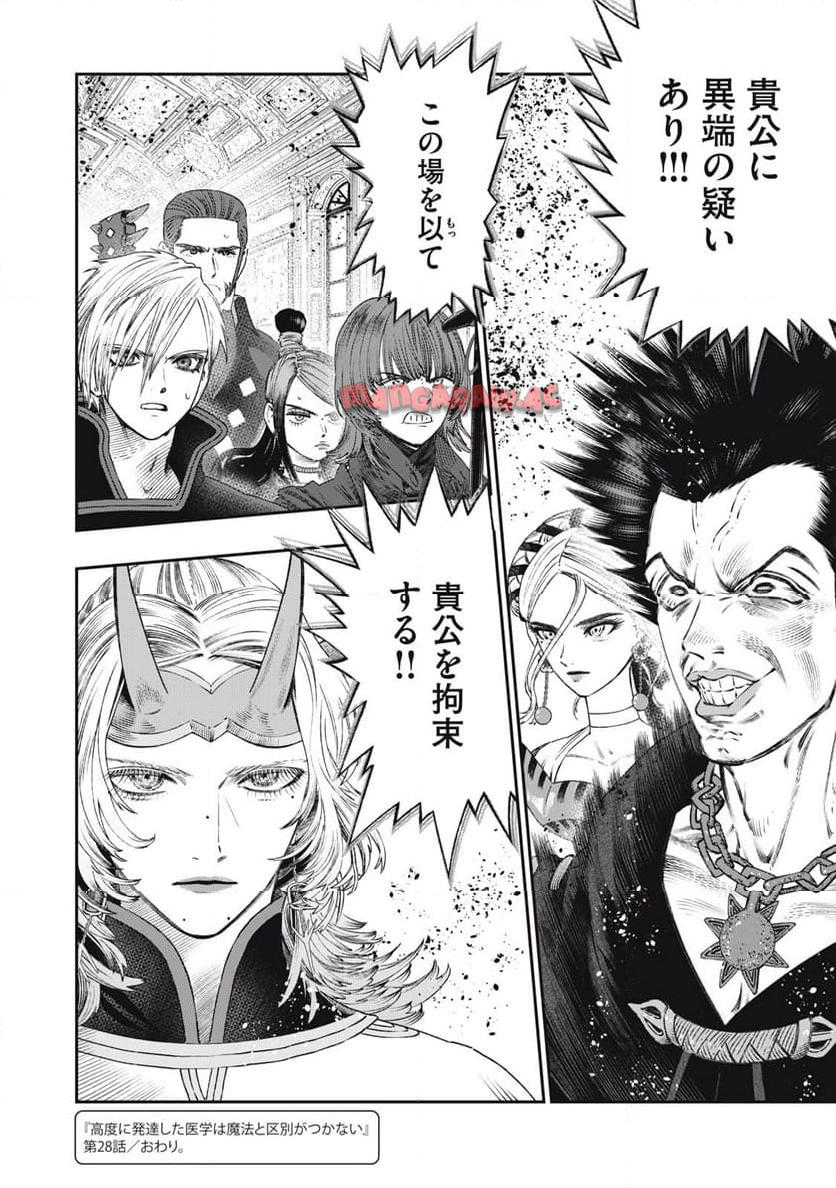 高度に発達した医学は魔法と区別がつかない 第28.2話 - Page 24