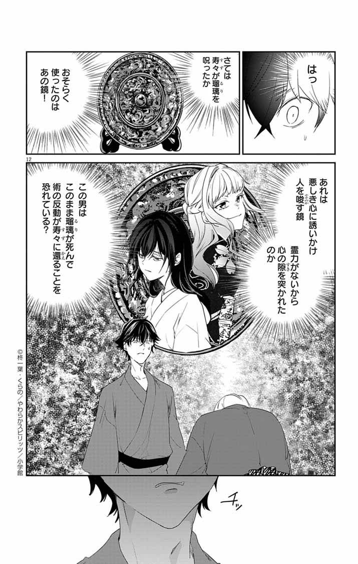 帝都の隠し巫女～式神付き没落令嬢は、あやかしが視えない陰陽師の使用人になる～ 第4話 - Page 12