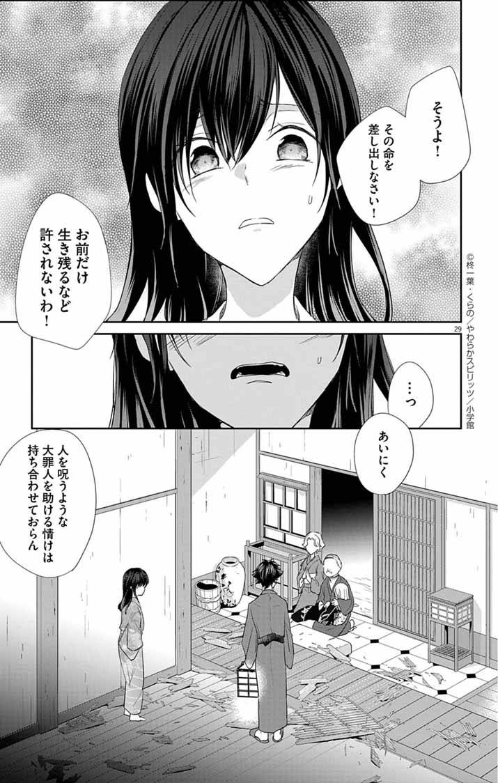帝都の隠し巫女～式神付き没落令嬢は、あやかしが視えない陰陽師の使用人になる～ 第4話 - Page 28