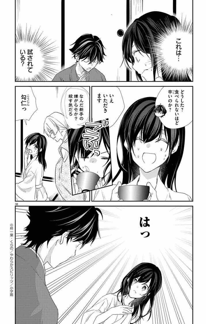 帝都の隠し巫女～式神付き没落令嬢は、あやかしが視えない陰陽師の使用人になる～ 第4話 - Page 37