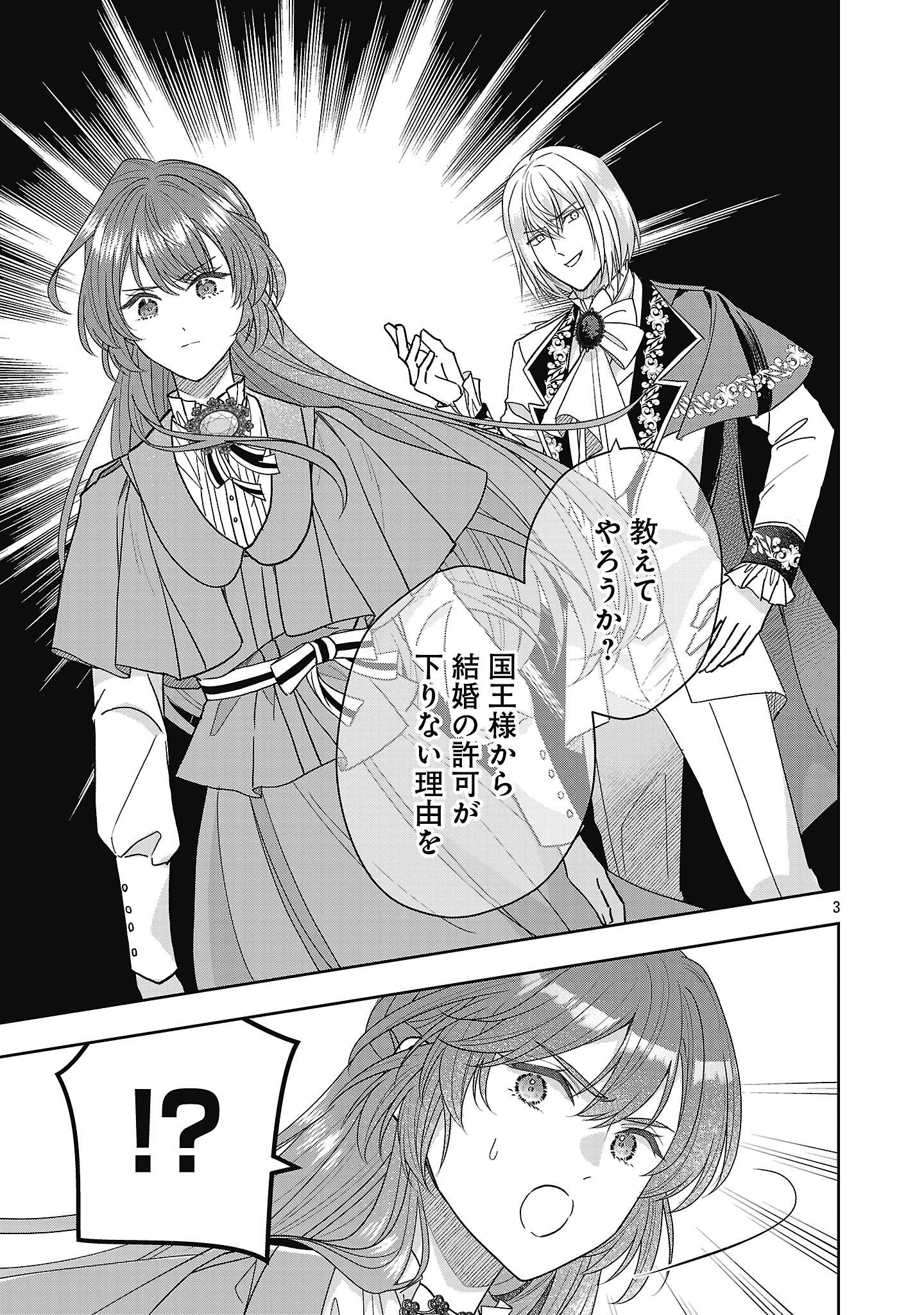 無能と蔑まれた令嬢は婚約破棄され、辺境の聖女と呼ばれる～傲慢な婚約者を捨て、護衛騎士と幸せになります～ 第15.1話 - Page 3