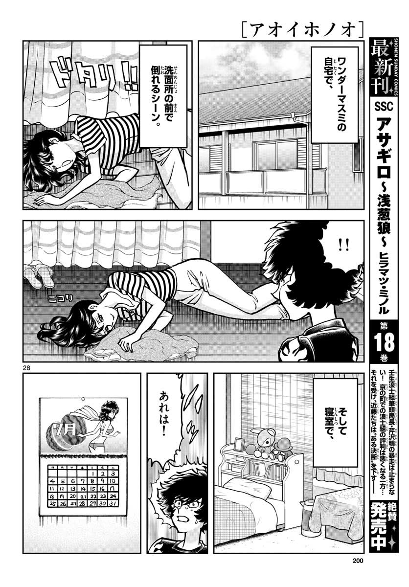 アオイホノオ 第119話 - Page 28