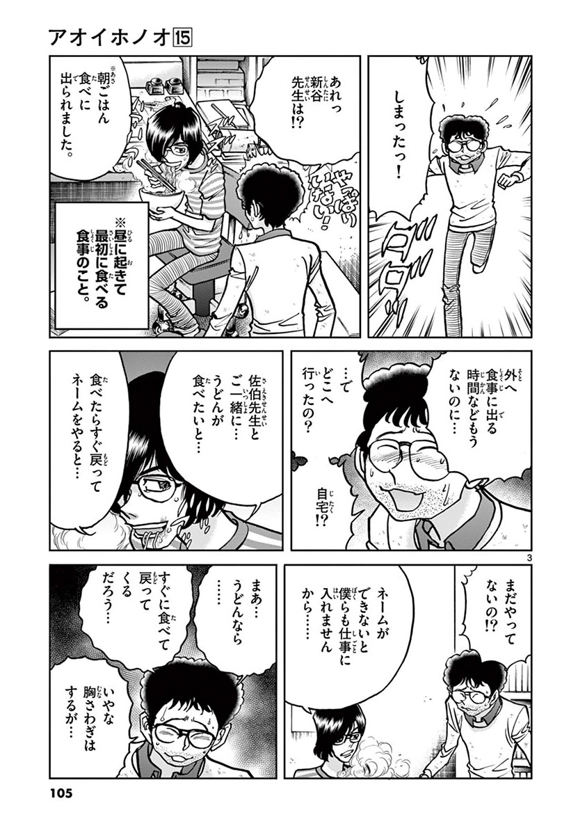 アオイホノオ 第88話 - Page 3