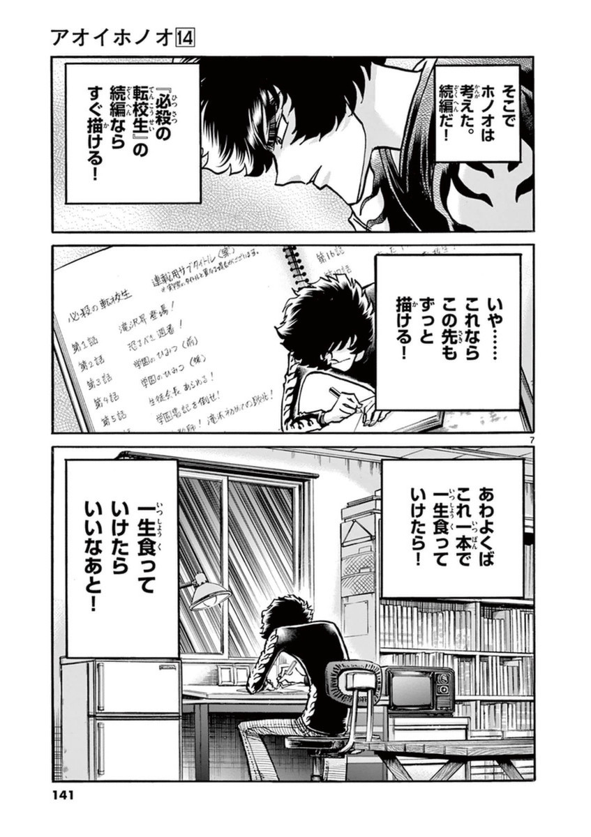 アオイホノオ 第83話 - Page 6