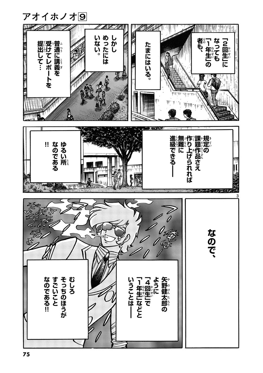 アオイホノオ 第51話 - Page 3