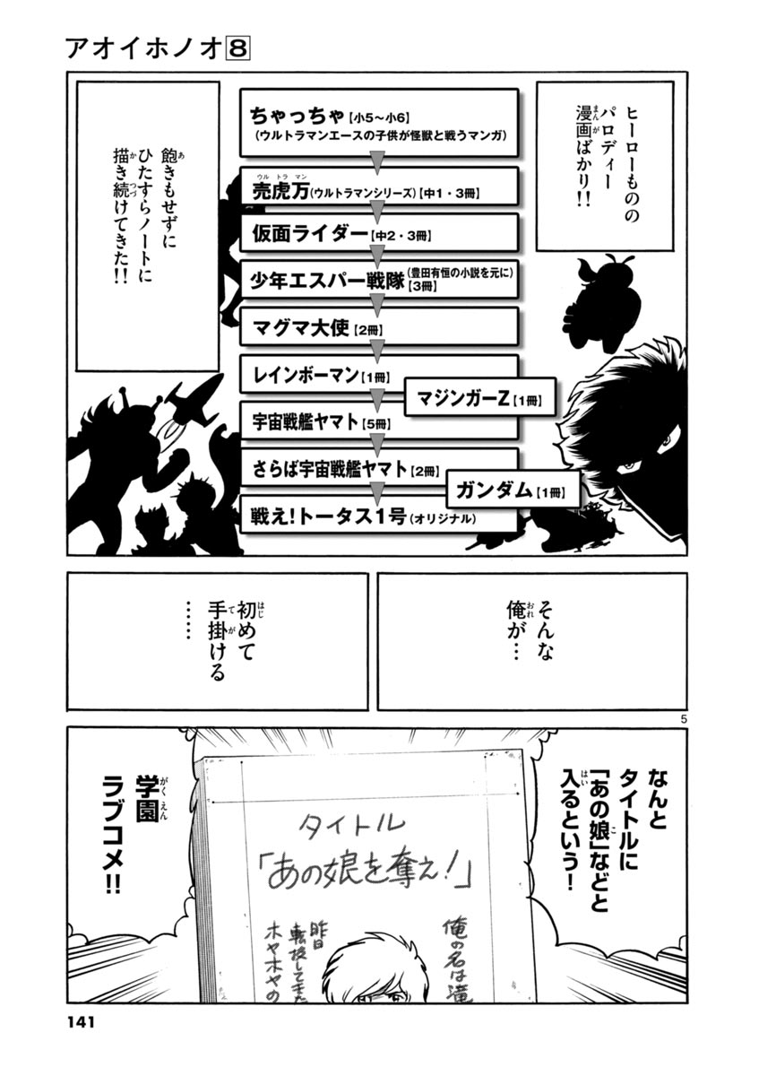 アオイホノオ 第47話 - Page 5