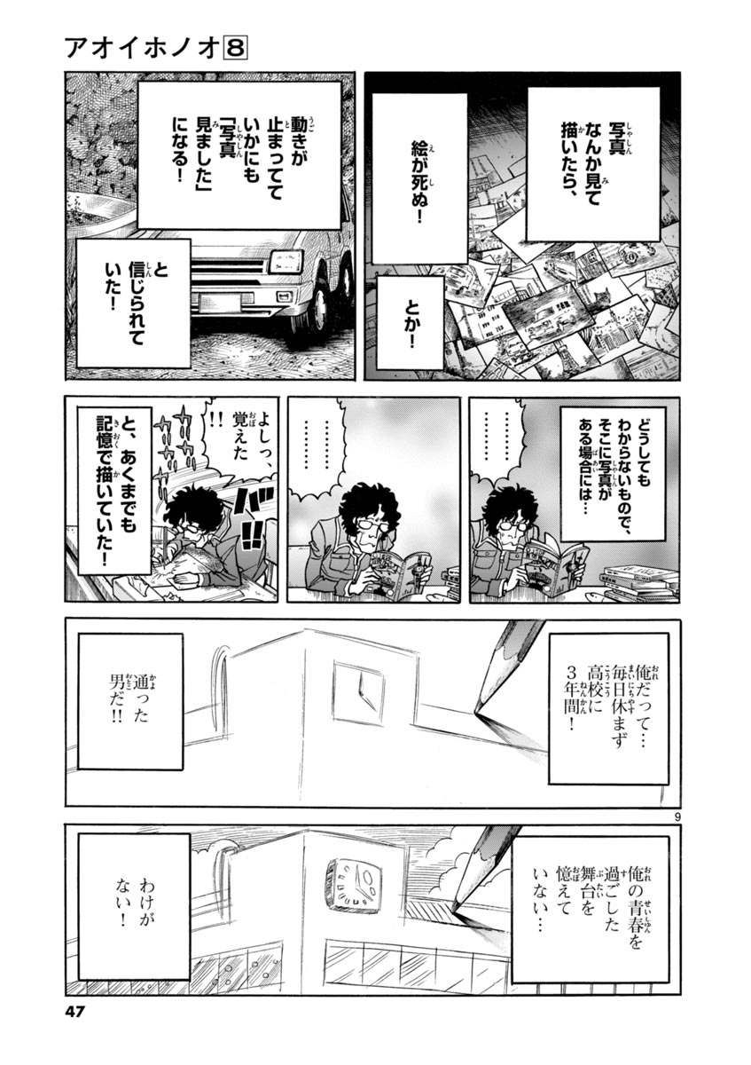 アオイホノオ 第44話 - Page 9