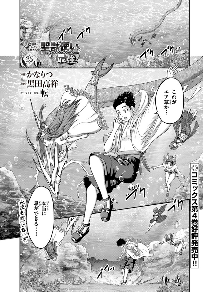 幼馴染のS級パーティーから追放された聖獣使い。万能支援魔法と仲間を増やして最強へ！ - raw - 第25話 - https://jppp.mangajikan.cc/jppp/05022127/ijujxbwraza.jpg