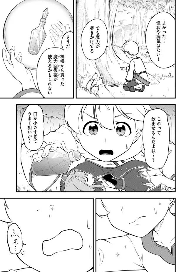 転生者は世間知らず～特典スキルでスローライフ!?～　コミック版 第5.2話 - Page 7