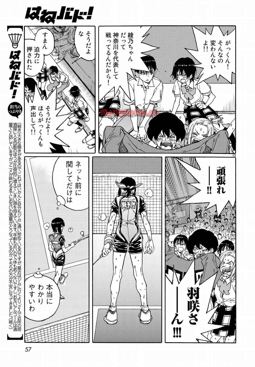 はねバド！ 第66話 - Page 13