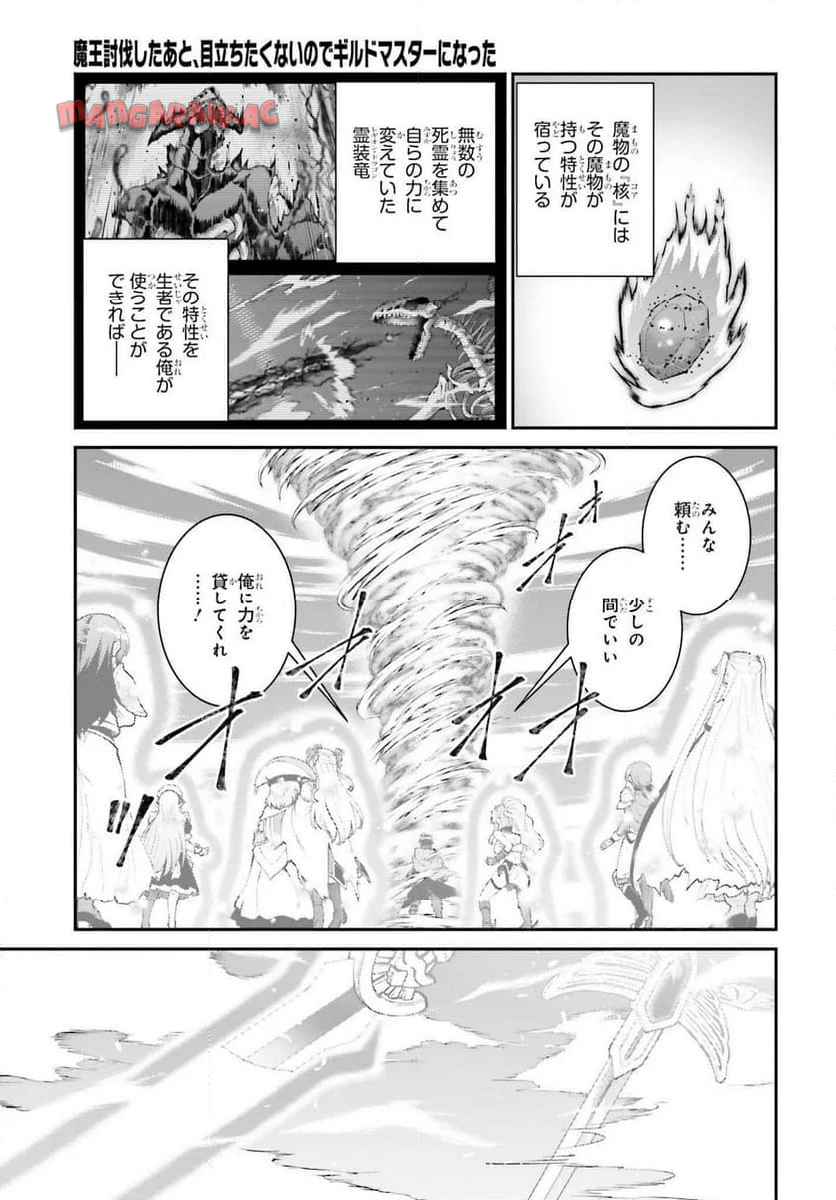 魔王討伐したあと、目立ちたくないのでギルドマスターになった 第57話 - Page 17