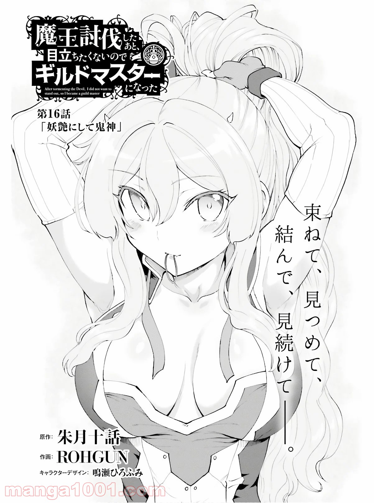 魔王討伐したあと、目立ちたくないのでギルドマスターになった 第16話 - Page 1