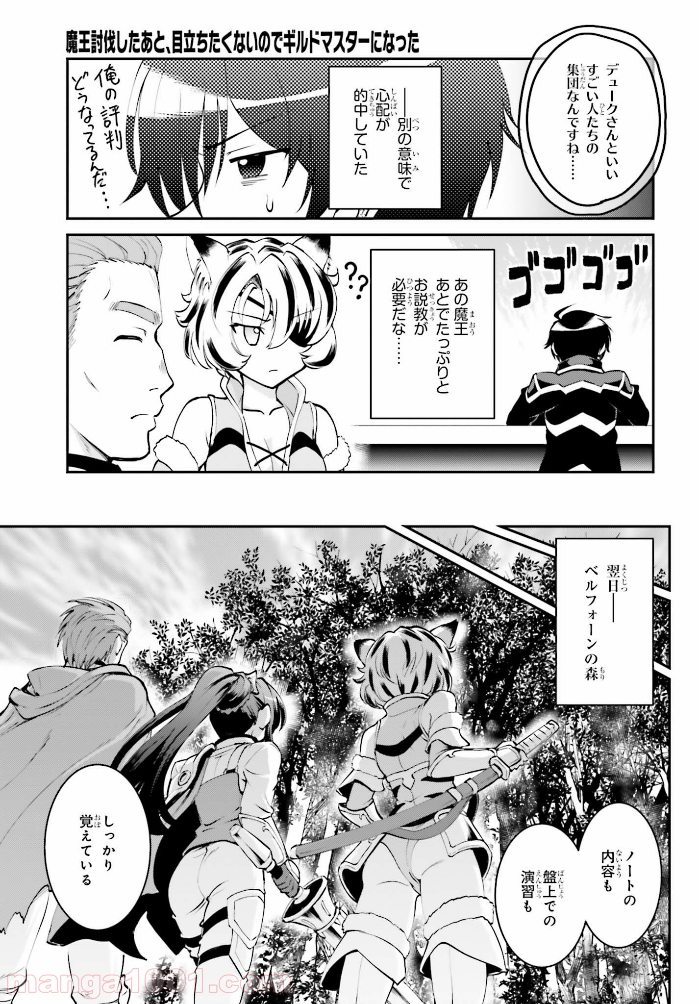 魔王討伐したあと、目立ちたくないのでギルドマスターになった 第3.2話 - Page 17
