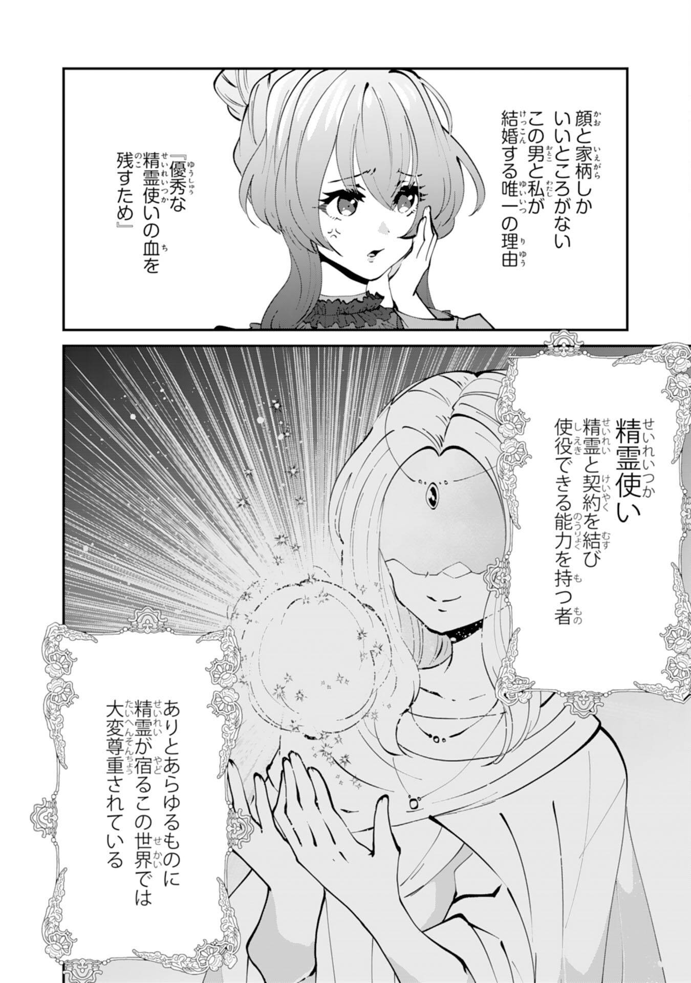 お前呼ばわりで婚約破棄？隣国で自由を謳歌するのでどうぞお構いなく！～追放令嬢、実は最強精霊師でした～ 第1話 - Page 4