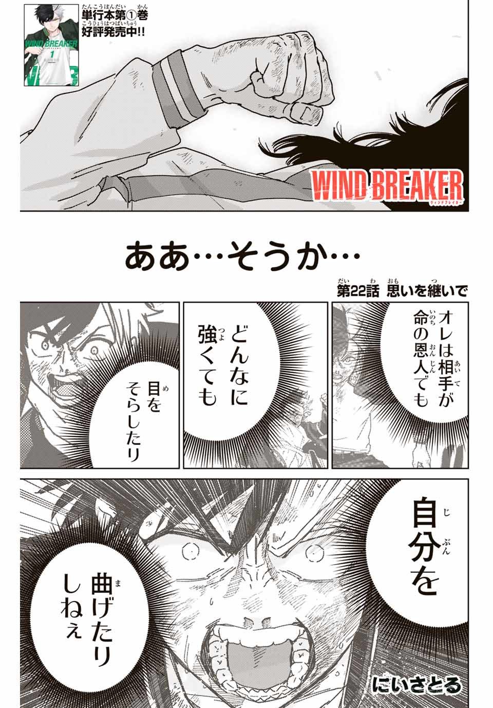 ＷＩＮＤ　ＢＲＥＡＫＥＲ 第22話 - Page 1