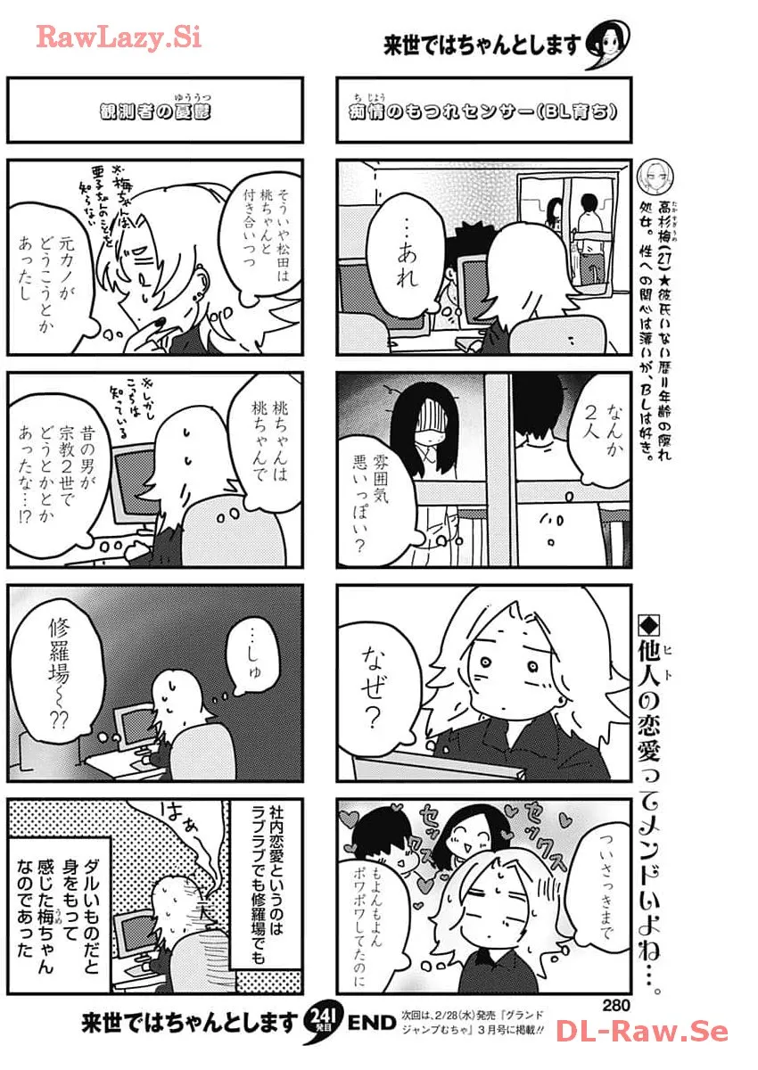 来世ではちゃんとします 第241話 - Page 6
