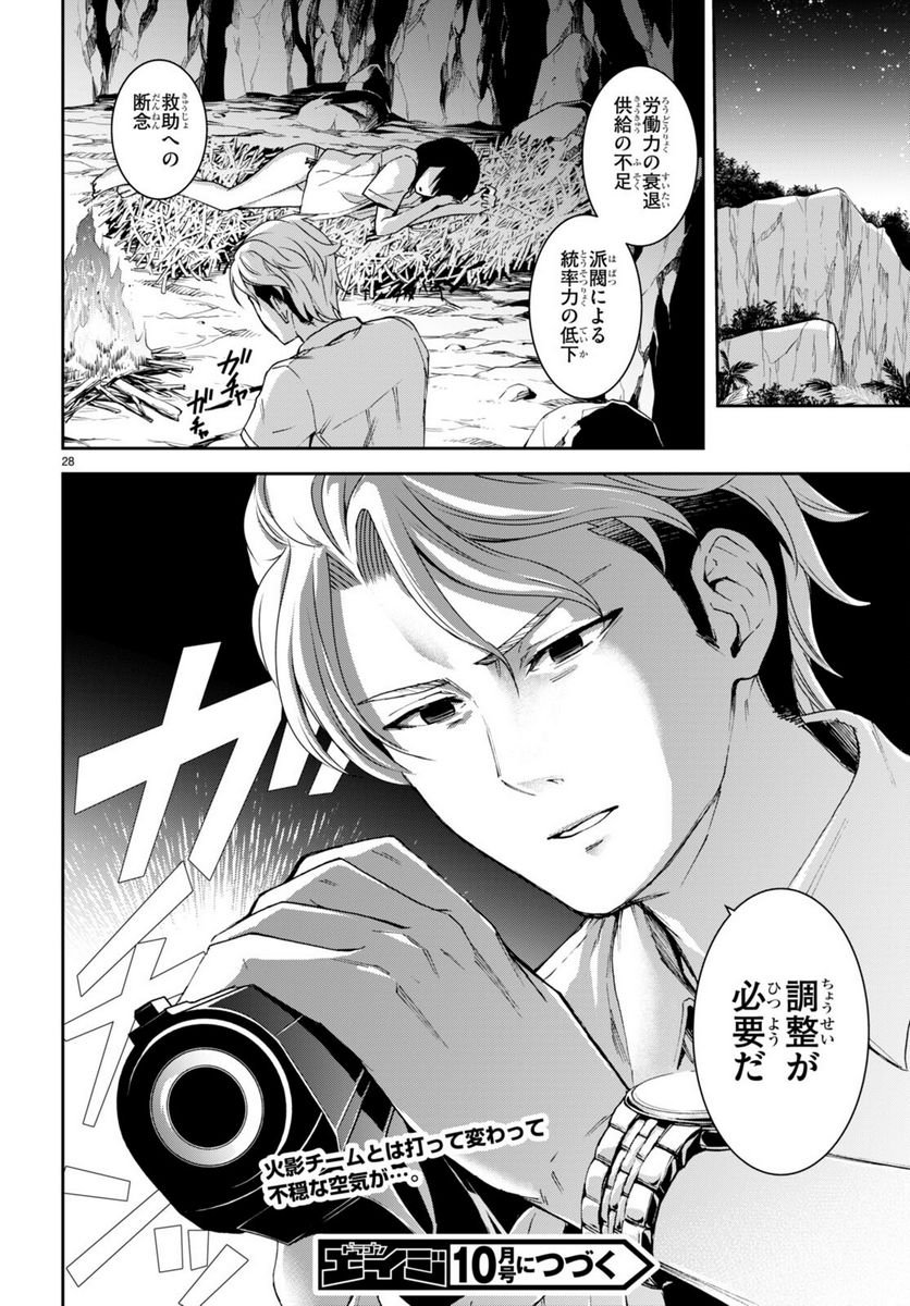 異世界ゆるっとサバイバル生活 ～学校の皆と異世界の無人島に転移したけど俺だけ楽勝です～ 第21話 - Page 28