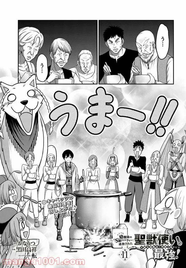 幼馴染のS級パーティーから追放された聖獣使い。万能支援魔法と仲間を増やして最強へ！ - raw - 第11話 - https://jppp.mangajikan.cc/jppp/05140430/j3rpycvif2d.jpg