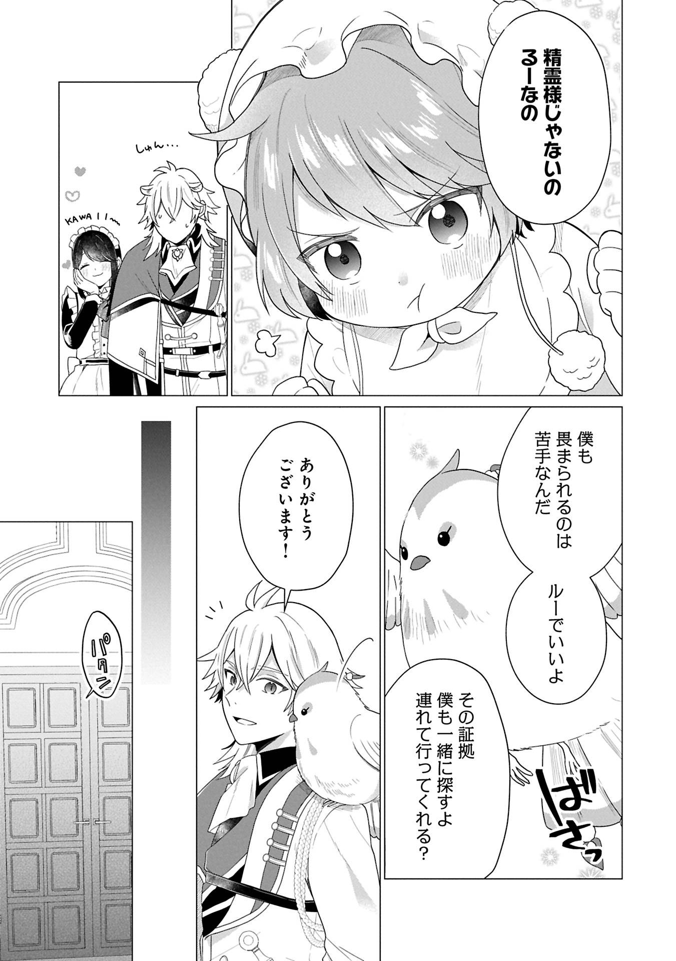 ボクは光の国の転生皇子さま!～溺愛する家族と精霊の加護と共に、ボクの天然チートでお助けします!～ 第2.1話 - Page 11