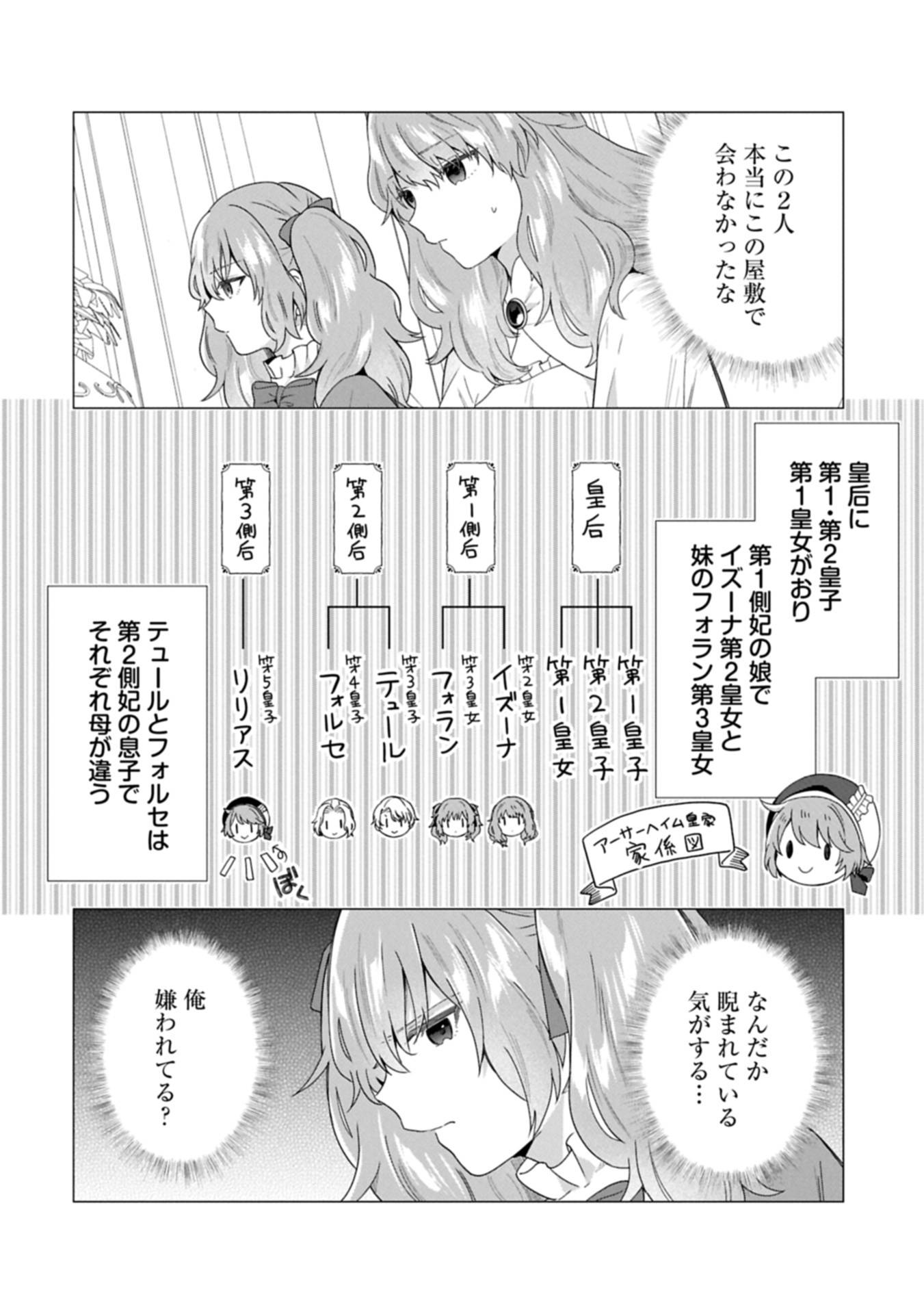 ボクは光の国の転生皇子さま!～溺愛する家族と精霊の加護と共に、ボクの天然チートでお助けします!～ 第2.2話 - Page 10