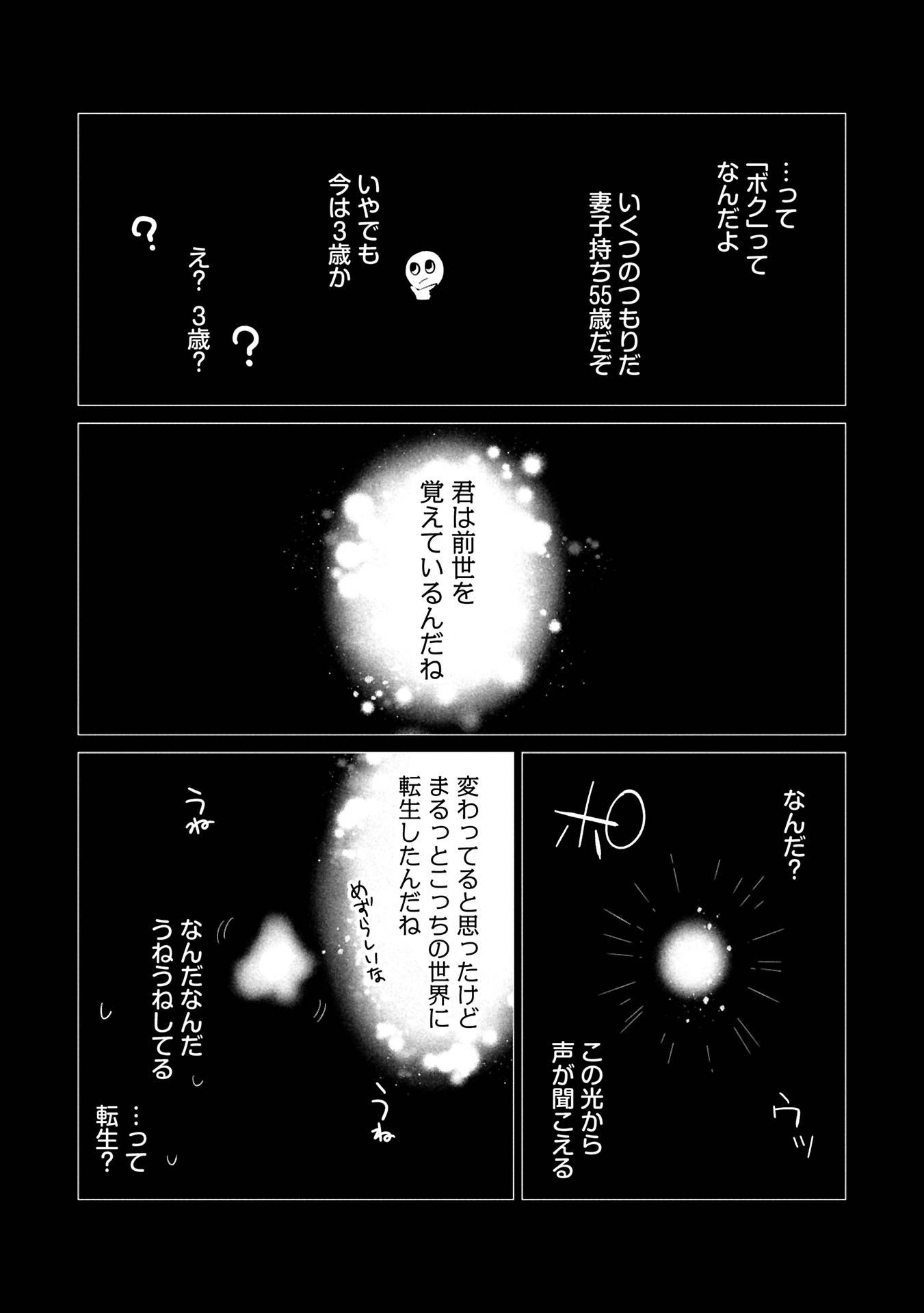 ボクは光の国の転生皇子さま!～溺愛する家族と精霊の加護と共に、ボクの天然チートでお助けします!～ 第1話 - Page 5