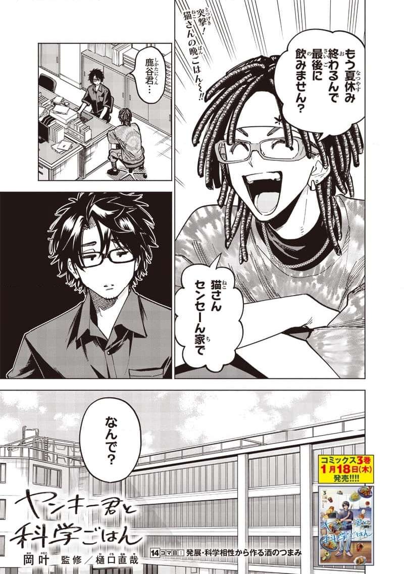 ヤンキー君と科学ごはん 第14話 - Page 1
