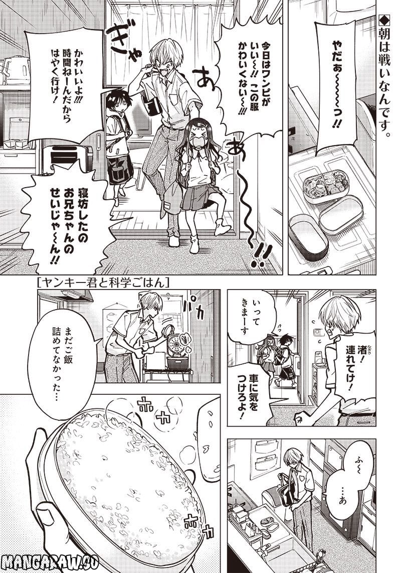 ヤンキー君と科学ごはん 第6話 - Page 1
