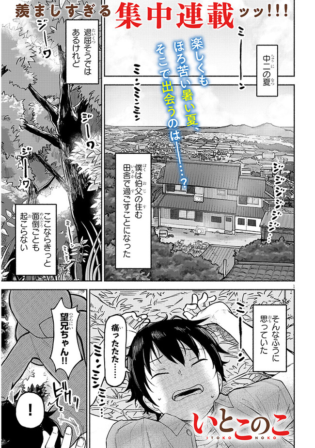 いとこのこ 第1話 - Page 1