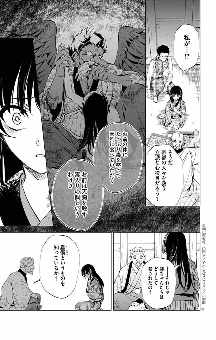 白天狗の贄嫁～毒持ちの令嬢はかりそめの妻となる～ 第1話 - Page 57