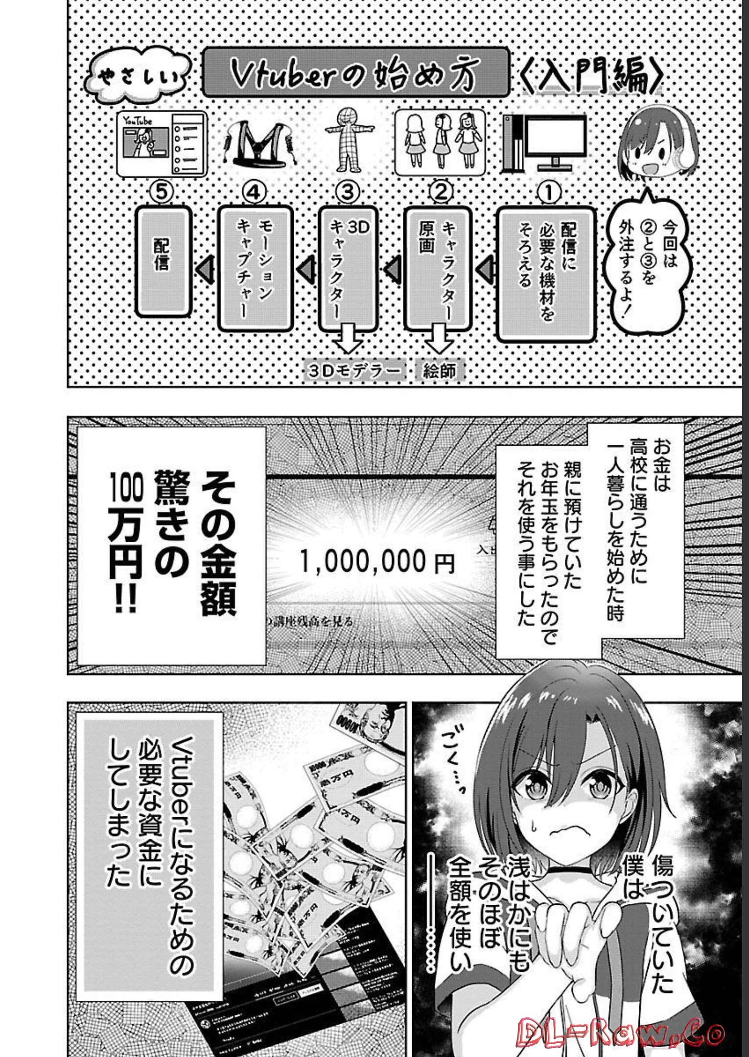 失恋したのでVtuberはじめたら年上のお姉さんにモテました 第1話 - Page 8