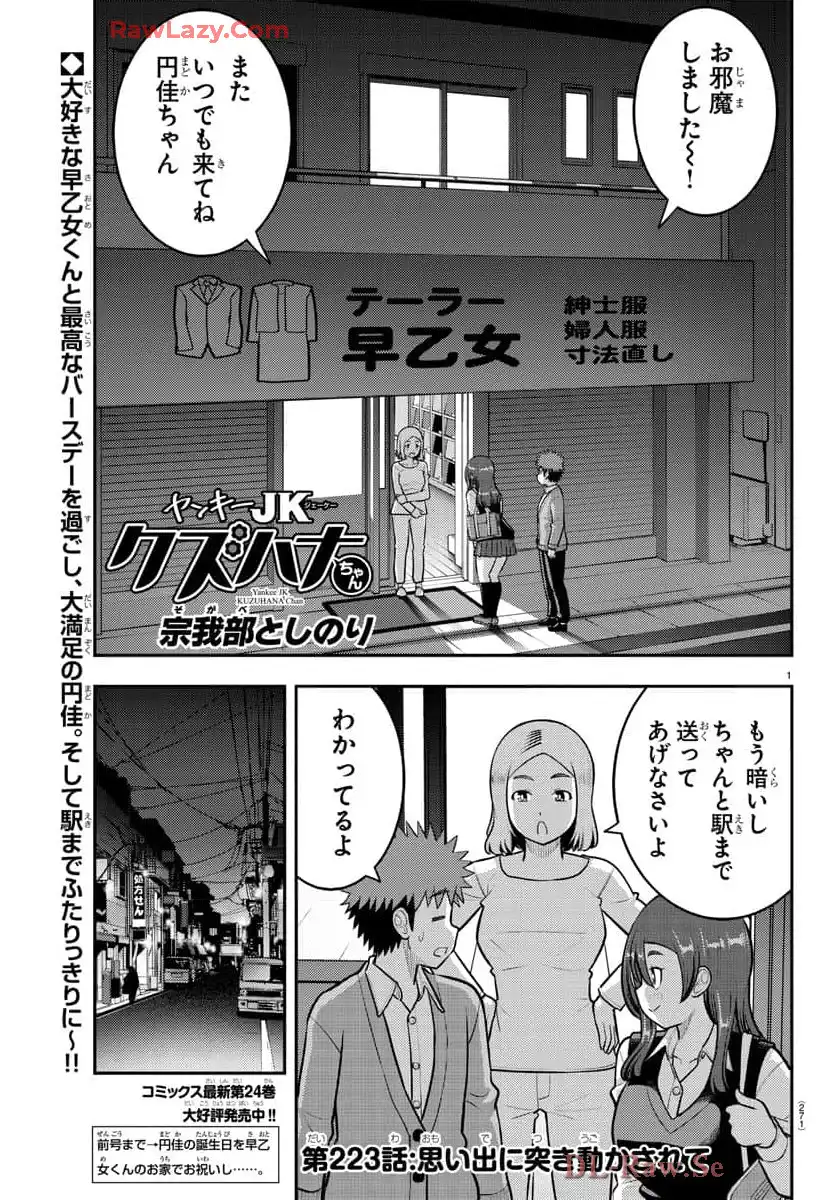 ヤンキーJKクズハナちゃん 第223話 - Page 1