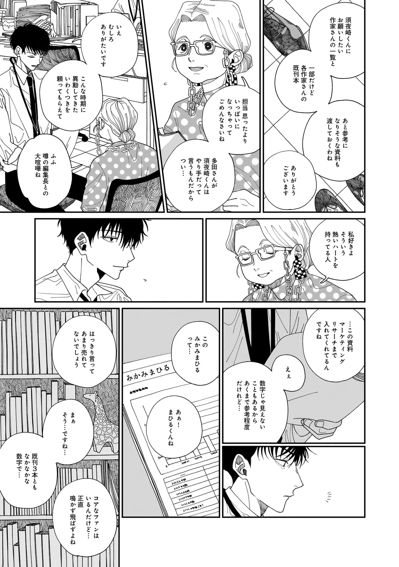 夜を編む、まひるの月。 第1話 - Page 9